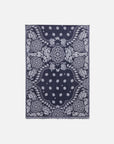 EP YAYING Silk-Wool Blend Printed Scarf with Tassel Fringe EAKPWW401AZ
