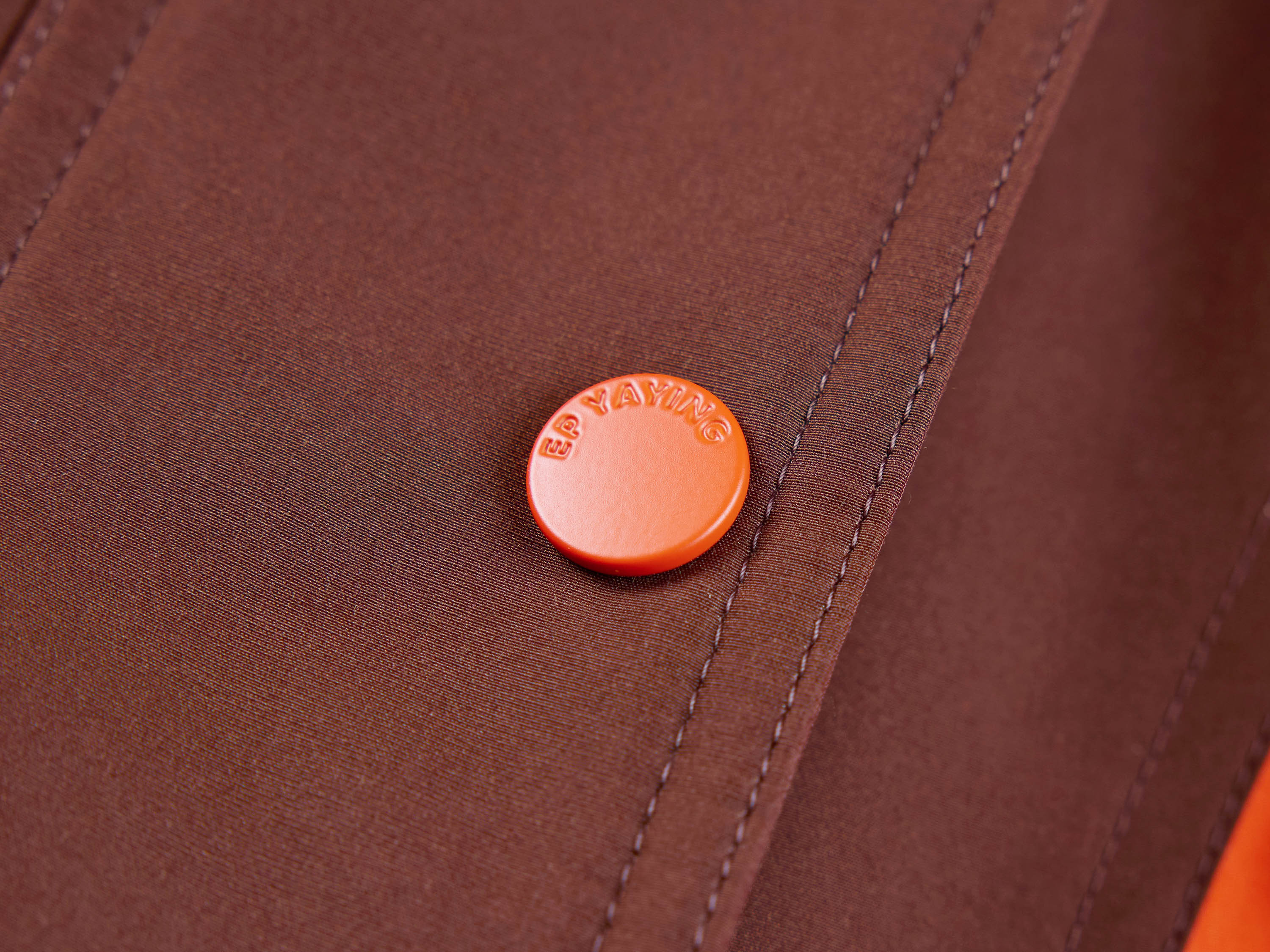 YAYING Orange Hooded Jacket