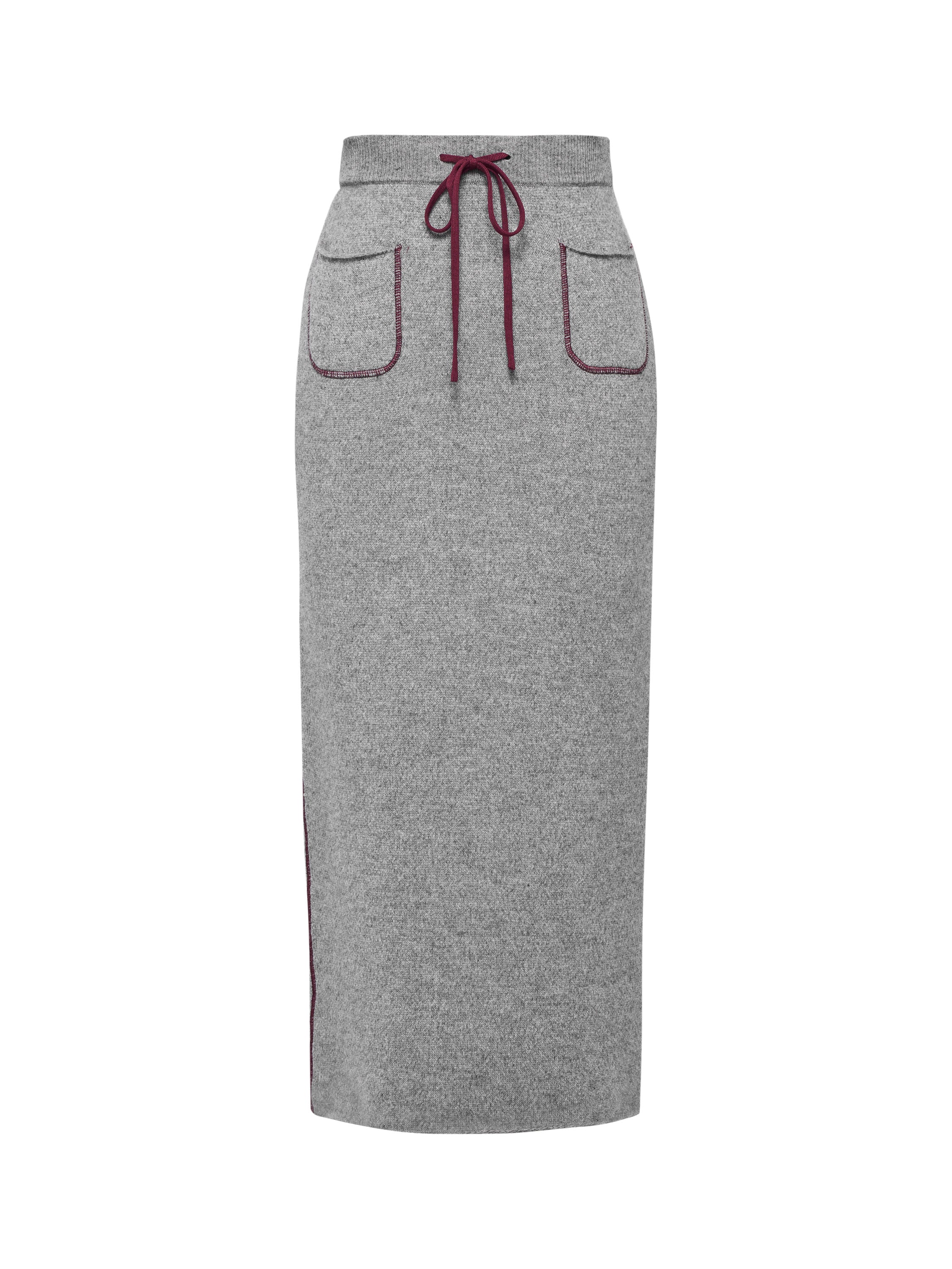 EP YAYING Grey Midi Dress