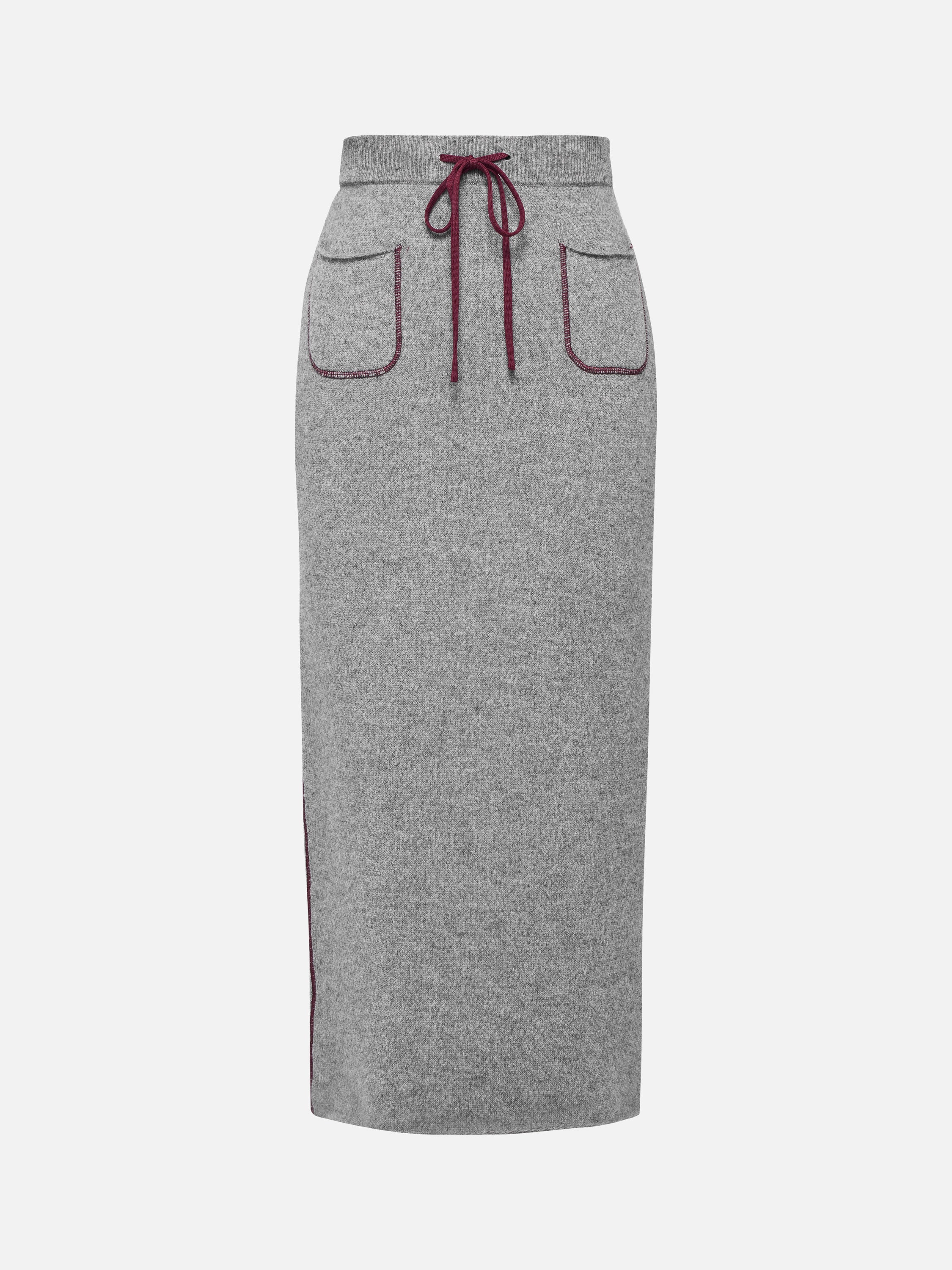 EP YAYING Grey Midi Dress