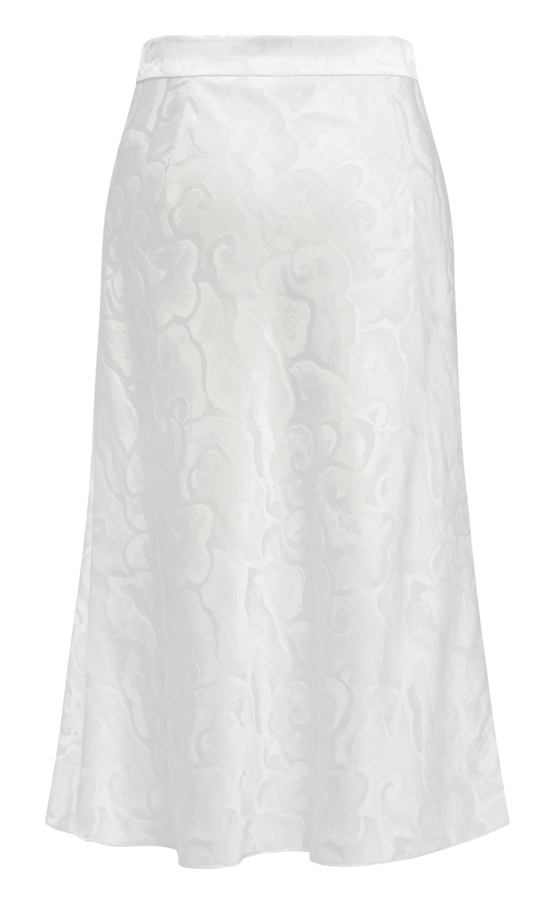 YAYING White Midi Skirt