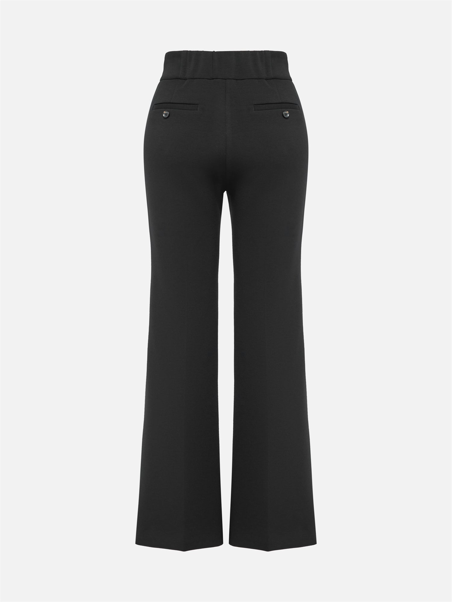 EP YAYING Commuter Flared Little Black Pants