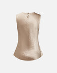 EP YAYING Acetate Crew Neck Inner Vest EGKET5112BE
