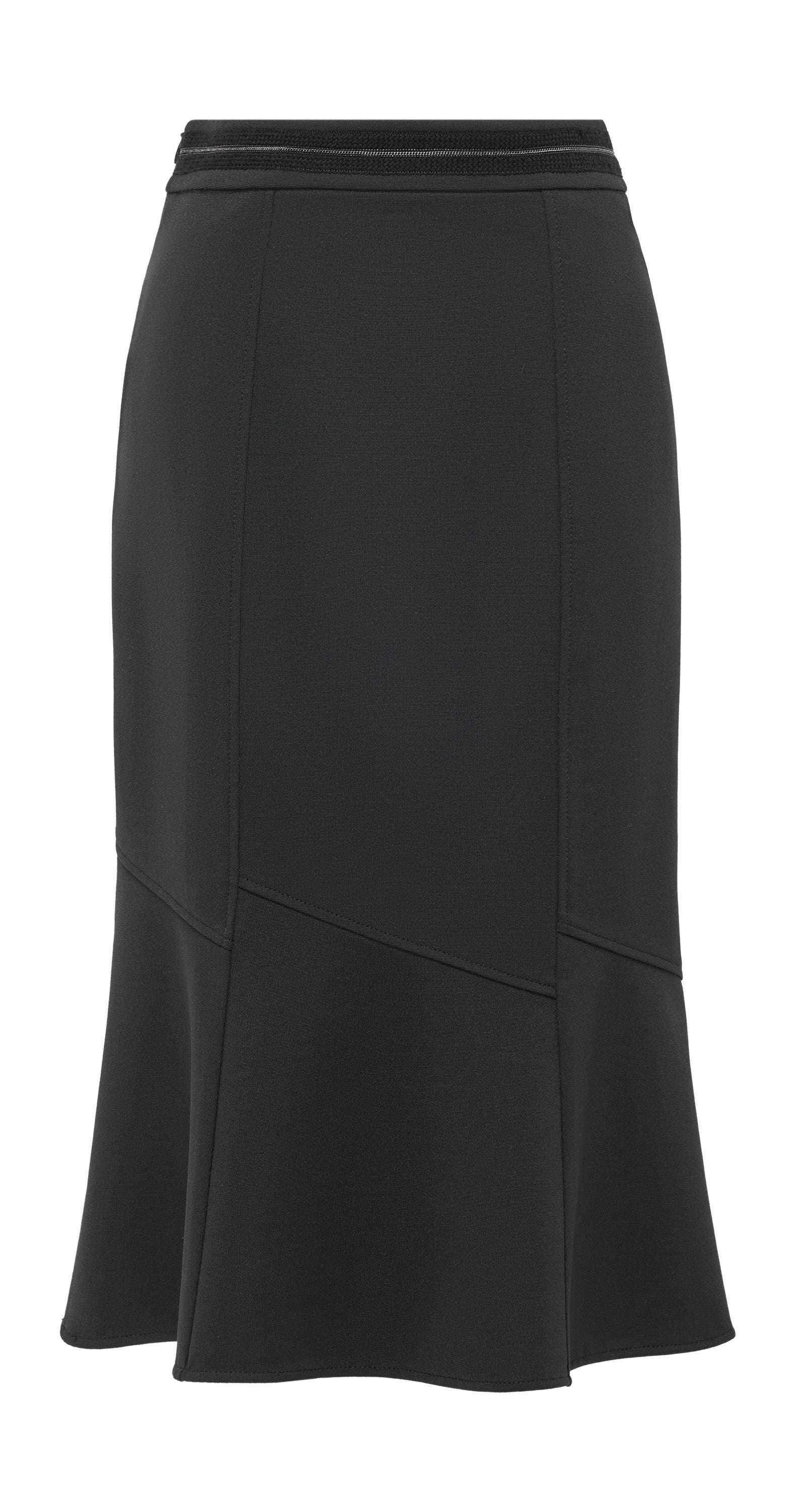 YAYING Black Minimal Skirt