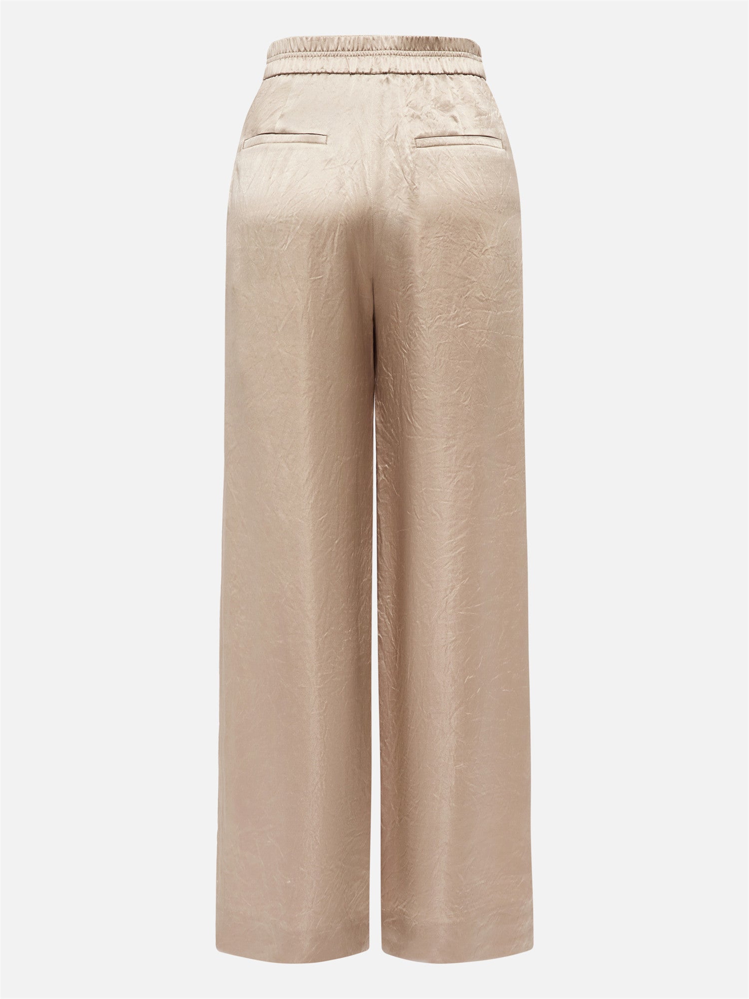 EP YAYING Drapey Acetate Straight-Leg Pants EGKET6431AE
