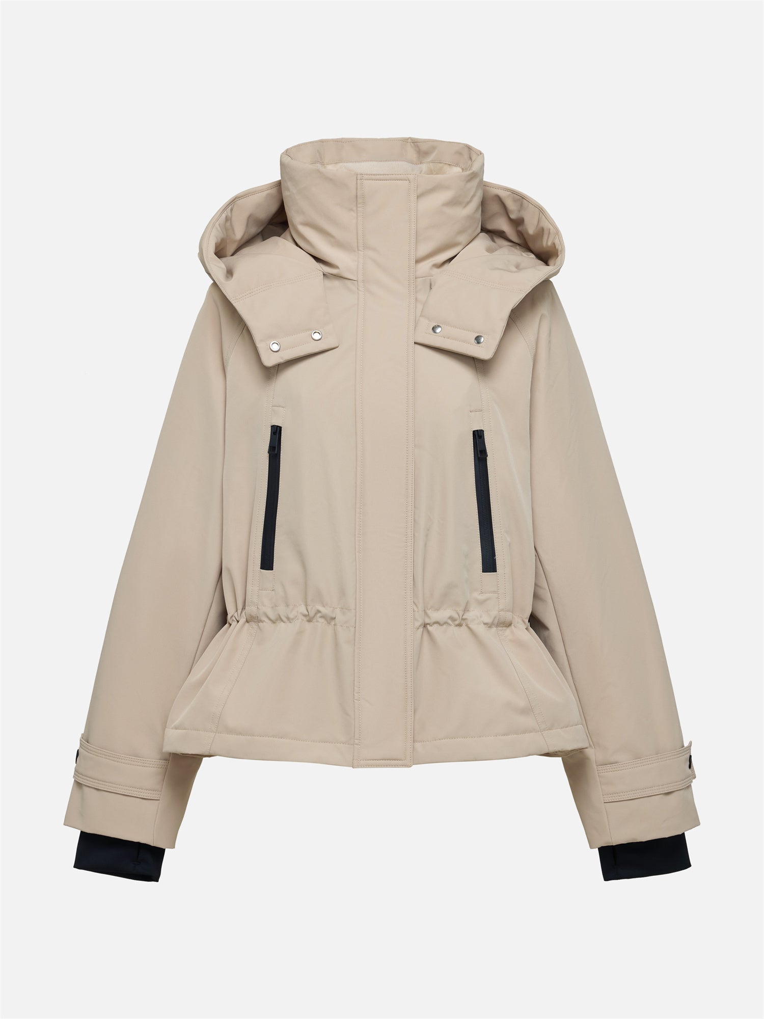 EP YAYING Waist-Cinched Lightweight Goose Down Coat EGKIAY108AE
