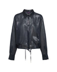 EP YAYING Embroidered Textured Lightweight Shirt