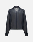 EP YAYING Embroidered Textured Lightweight Shirt