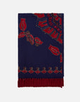 EP YAYING Imported Embroidered Beaded Scarf Shawl