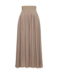 EP YAYING Silk Lined Wool Wide Leg Pants