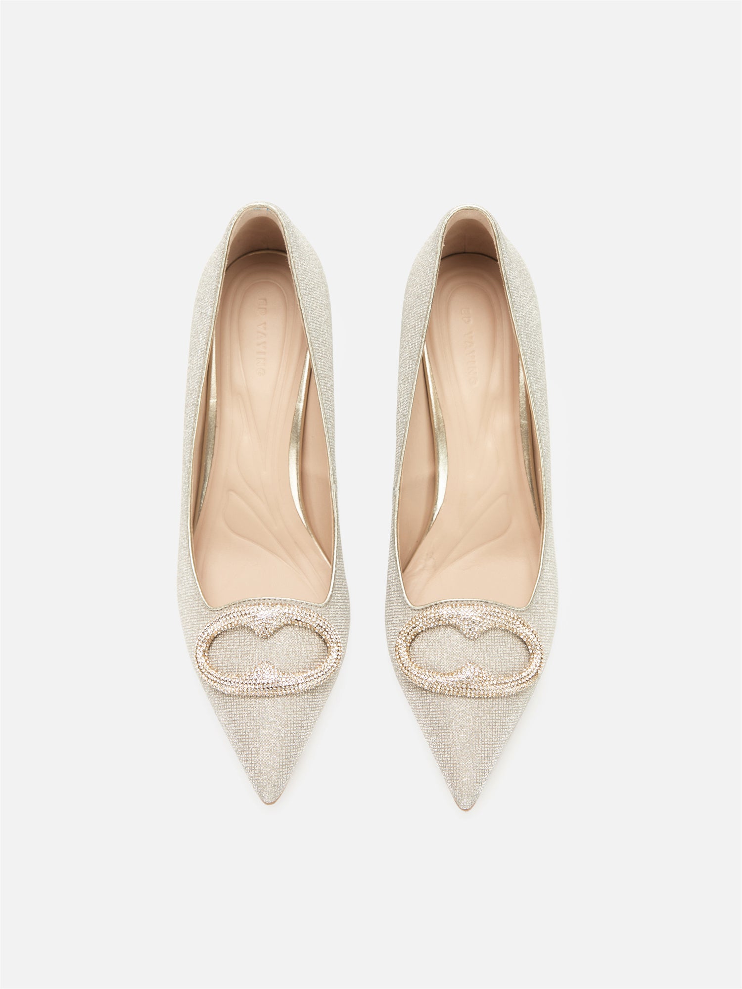 EP YAYING Auspicious Full-Diamond High-Heeled Shoes