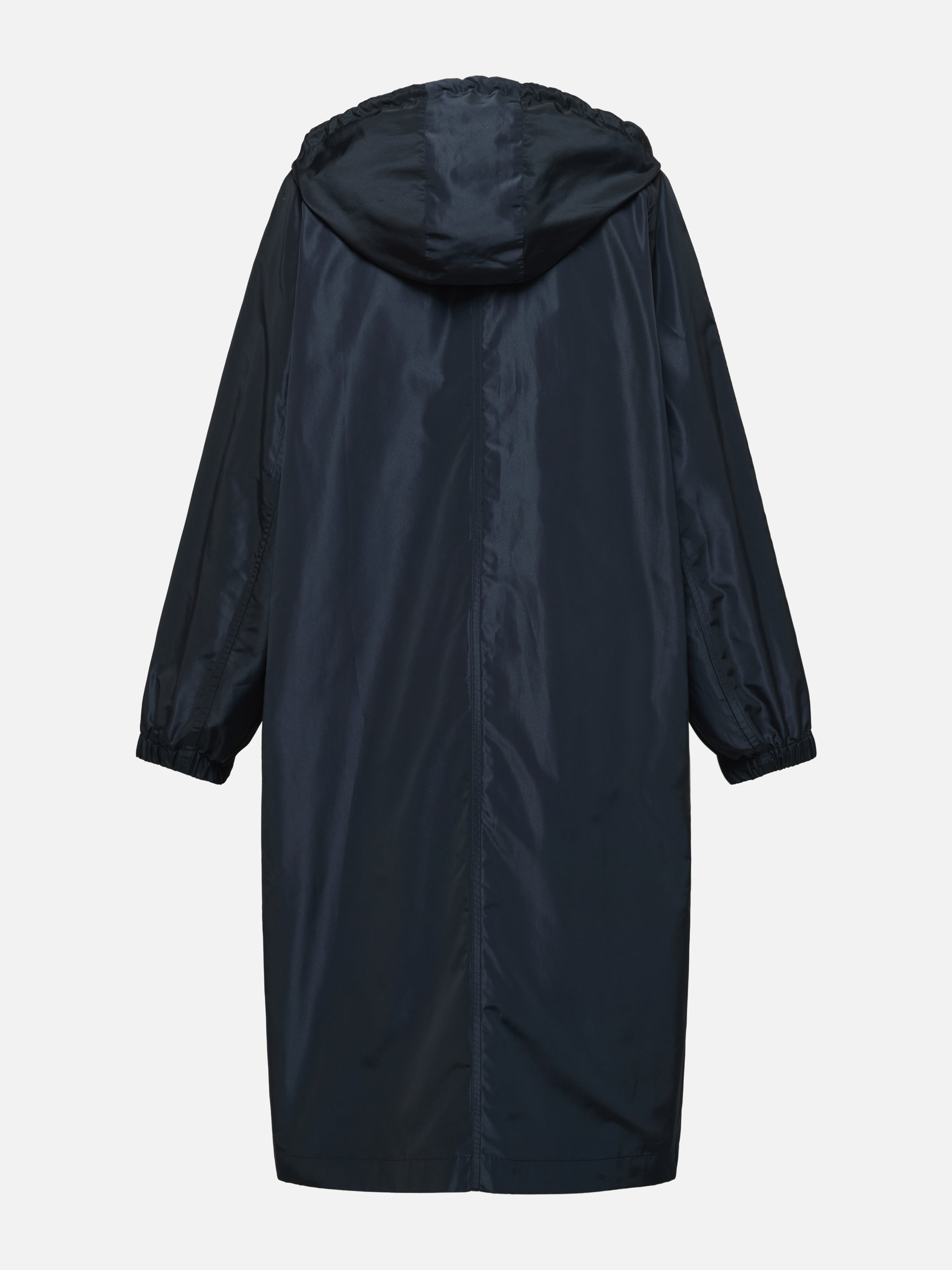 EP YAYING Reversible Long H-Line Over-the-Knee Trench Coat