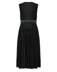 EP YAYING Sleeveless Waist-Cinched Pleated Dress