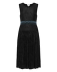 EP YAYING Sleeveless Waist-Cinched Pleated Dress