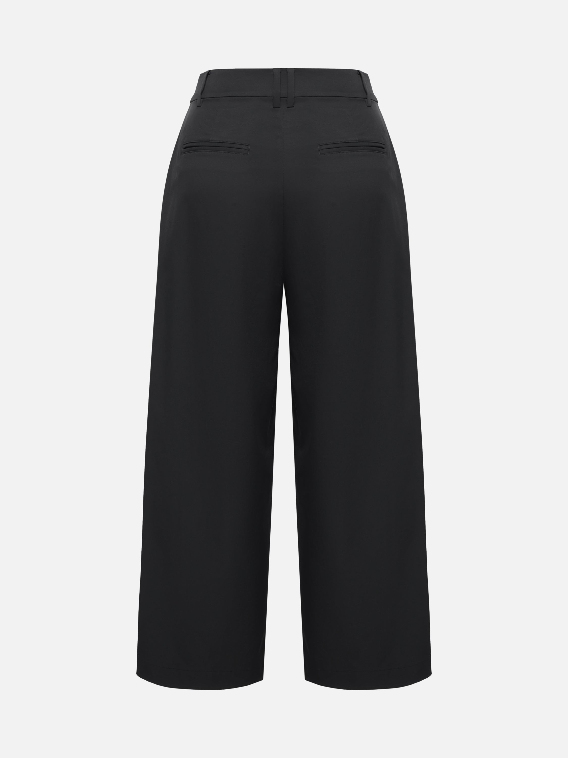 EP YAYING Relaxed Airy Crinkle Ankle Pants