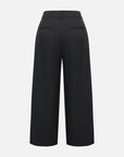 EP YAYING Relaxed Airy Crinkle Ankle Pants