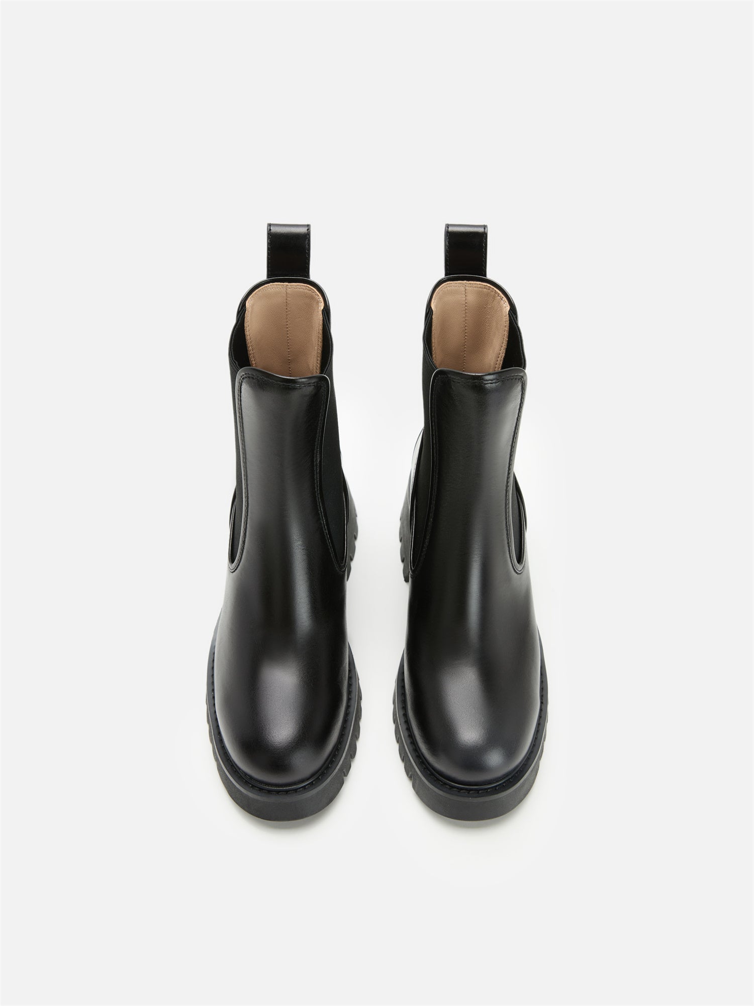 EP YAYING Ethnic Style Buckle Detail Thick-Soled Chelsea Boots