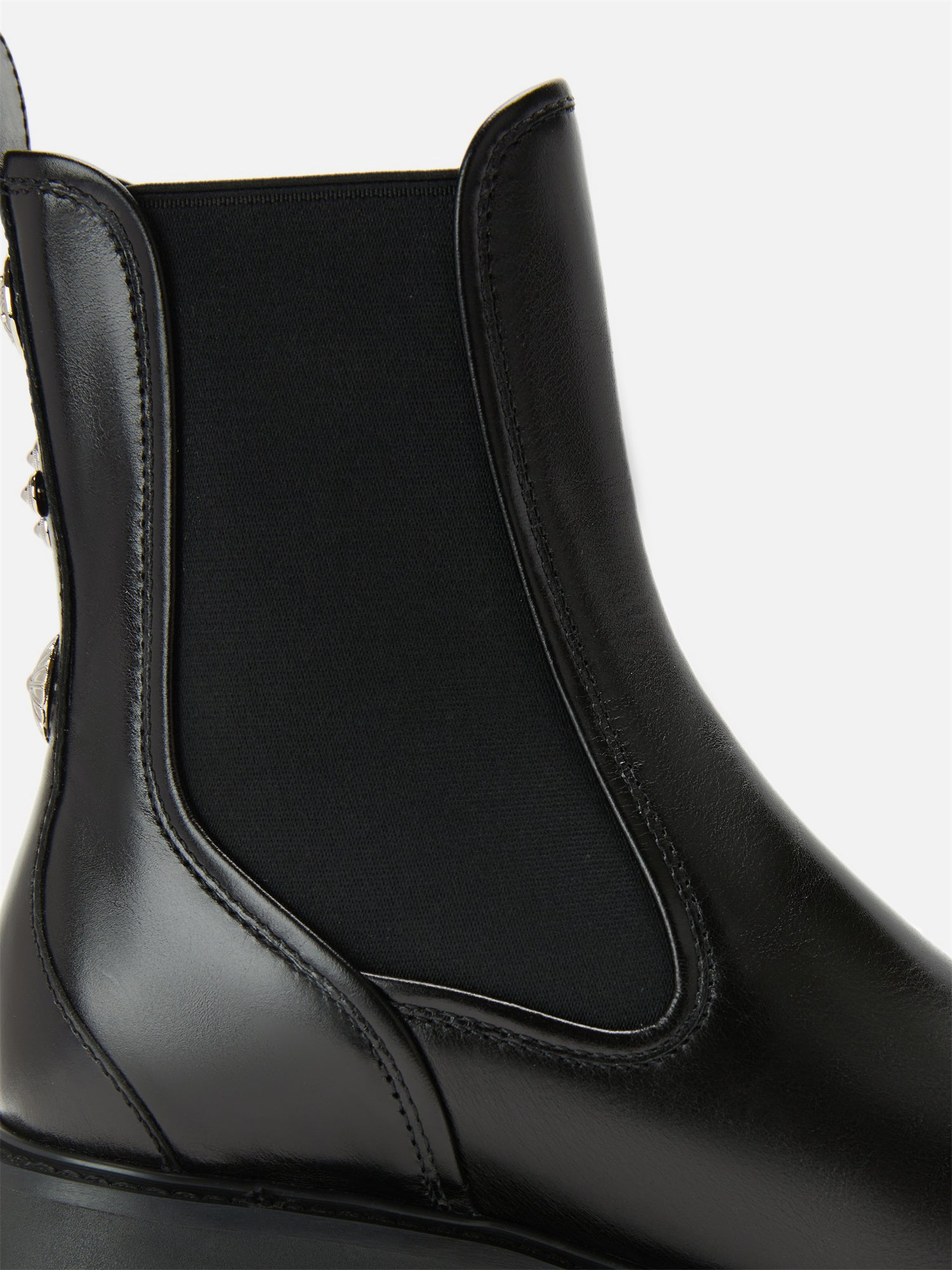 EP YAYING Ethnic Style Buckle Detail Thick-Soled Chelsea Boots