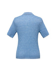 EP YAYING Linen Wool Blend Knit Polo Shirt