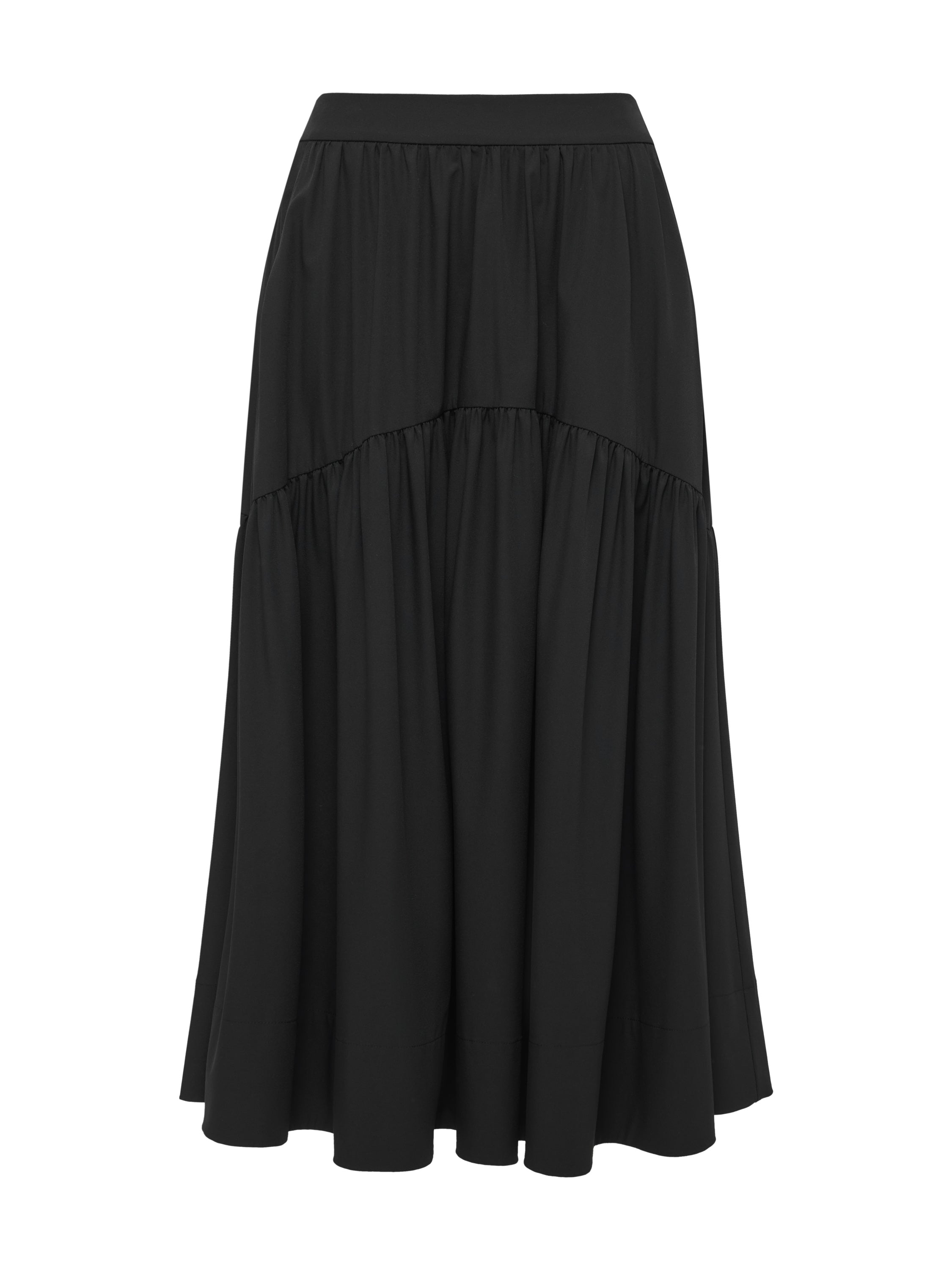 EP YAYING Black A-Line Skirt