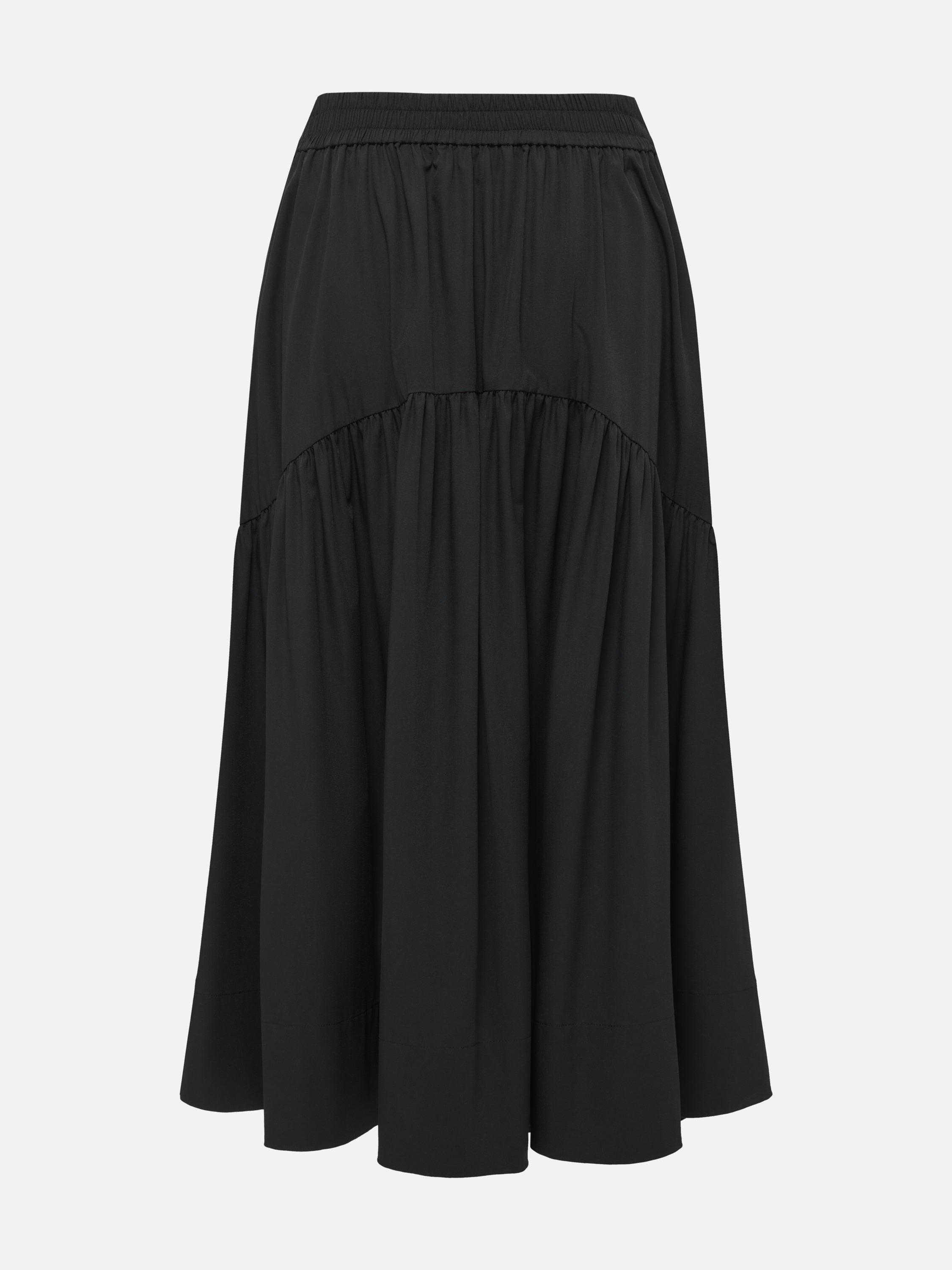 EP YAYING Black A-Line Skirt