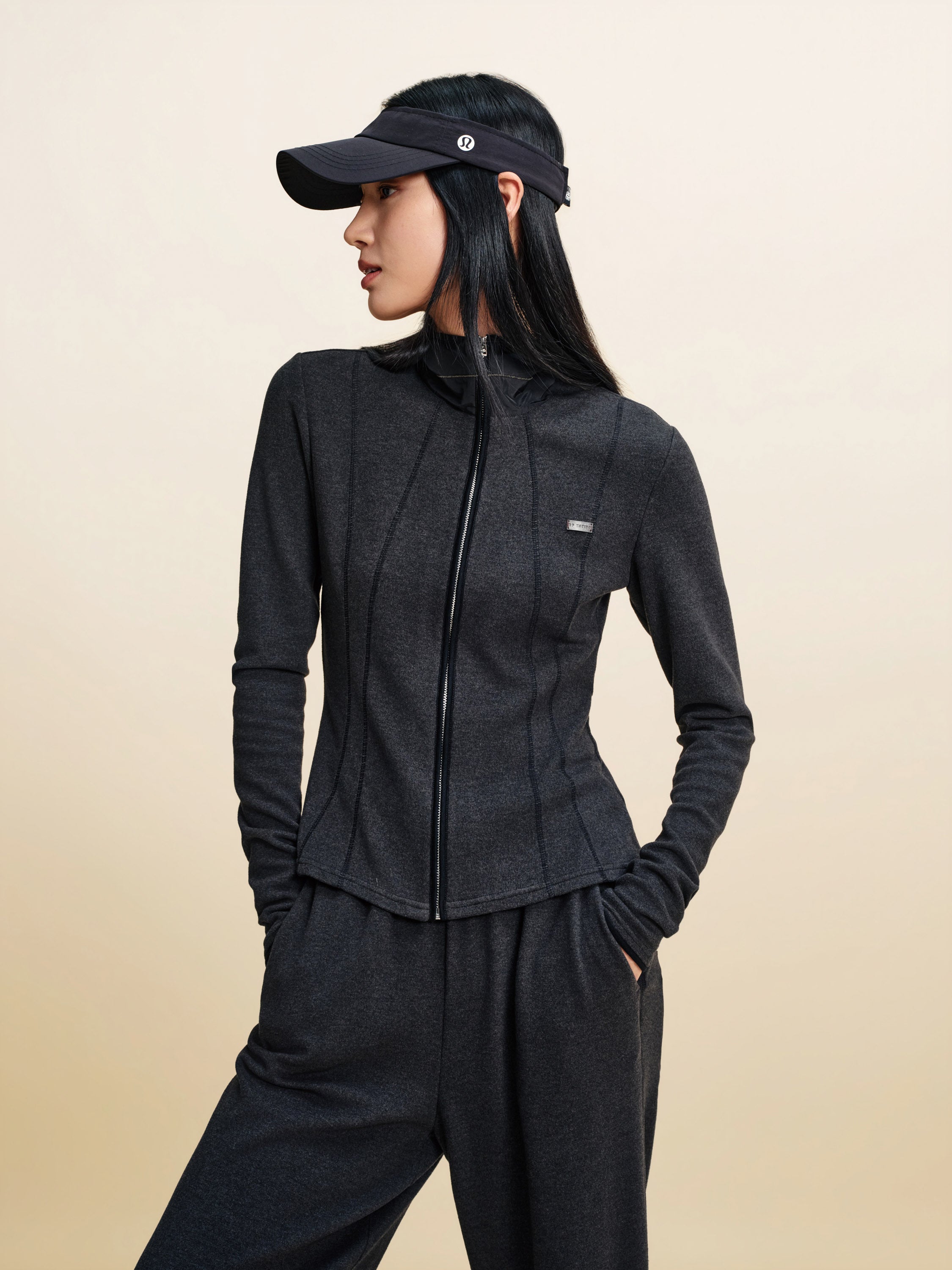 EP YAYING Minimalist Knit Casual Jacket EGLIC1202A