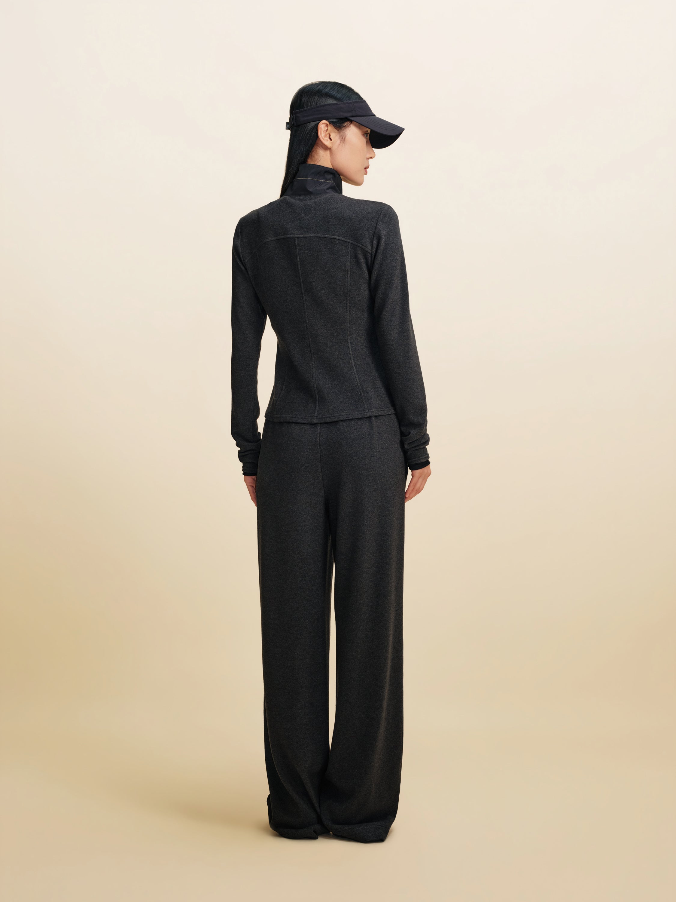 EP YAYING Minimalist Knit Casual Jacket
