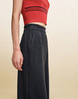 EP YAYING Minimalist Knit Casual Pants