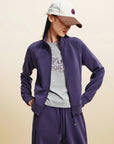 EP YAYING Stand Collar Zip Short Athletic Jacket