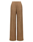 EP YAYING Silk Straight Trousers