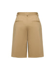 EP YAYING High-Waisted Straight-Leg Shorts