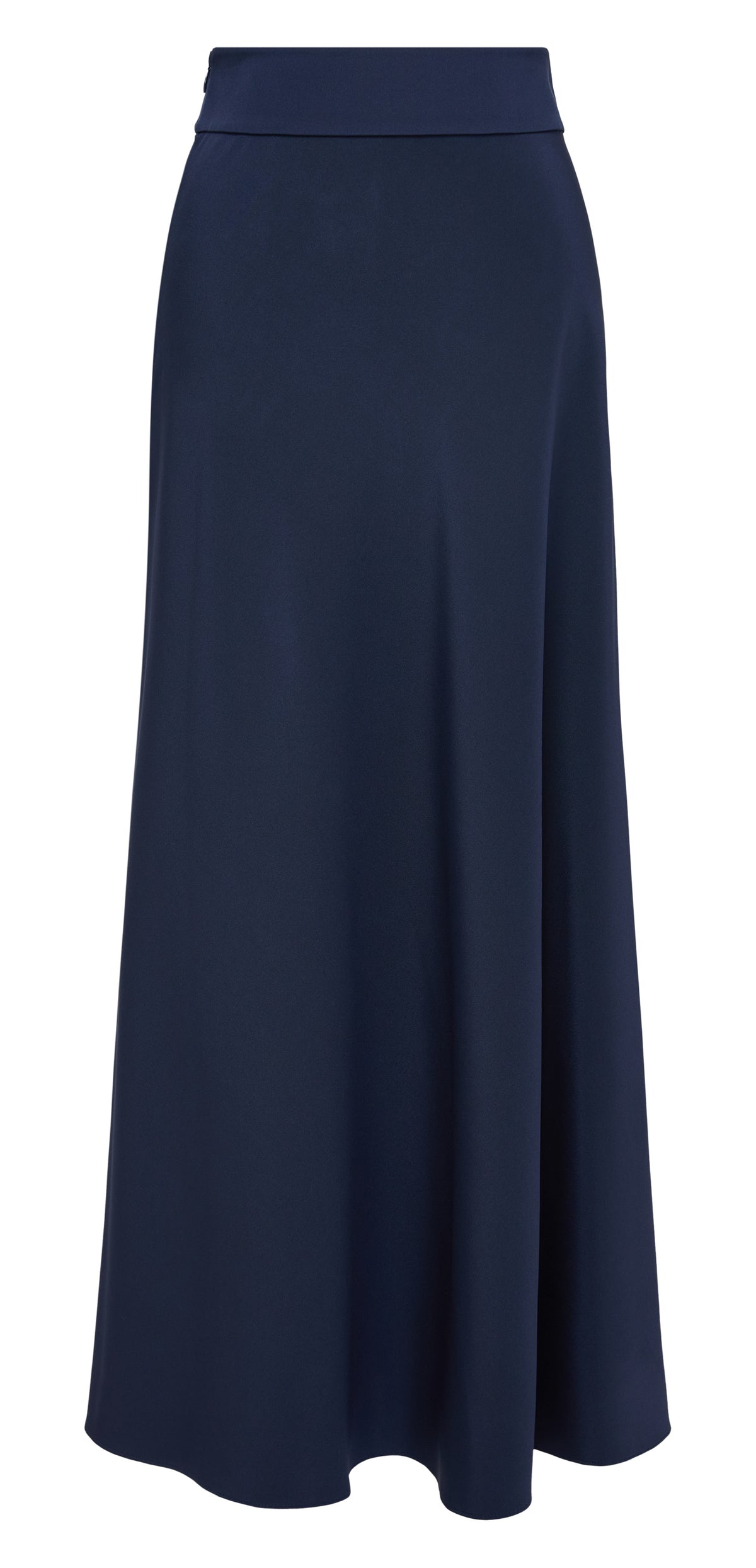 YAYING Navy High-Waisted Maxi Skirt