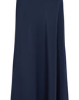 YAYING Navy High-Waisted Maxi Skirt