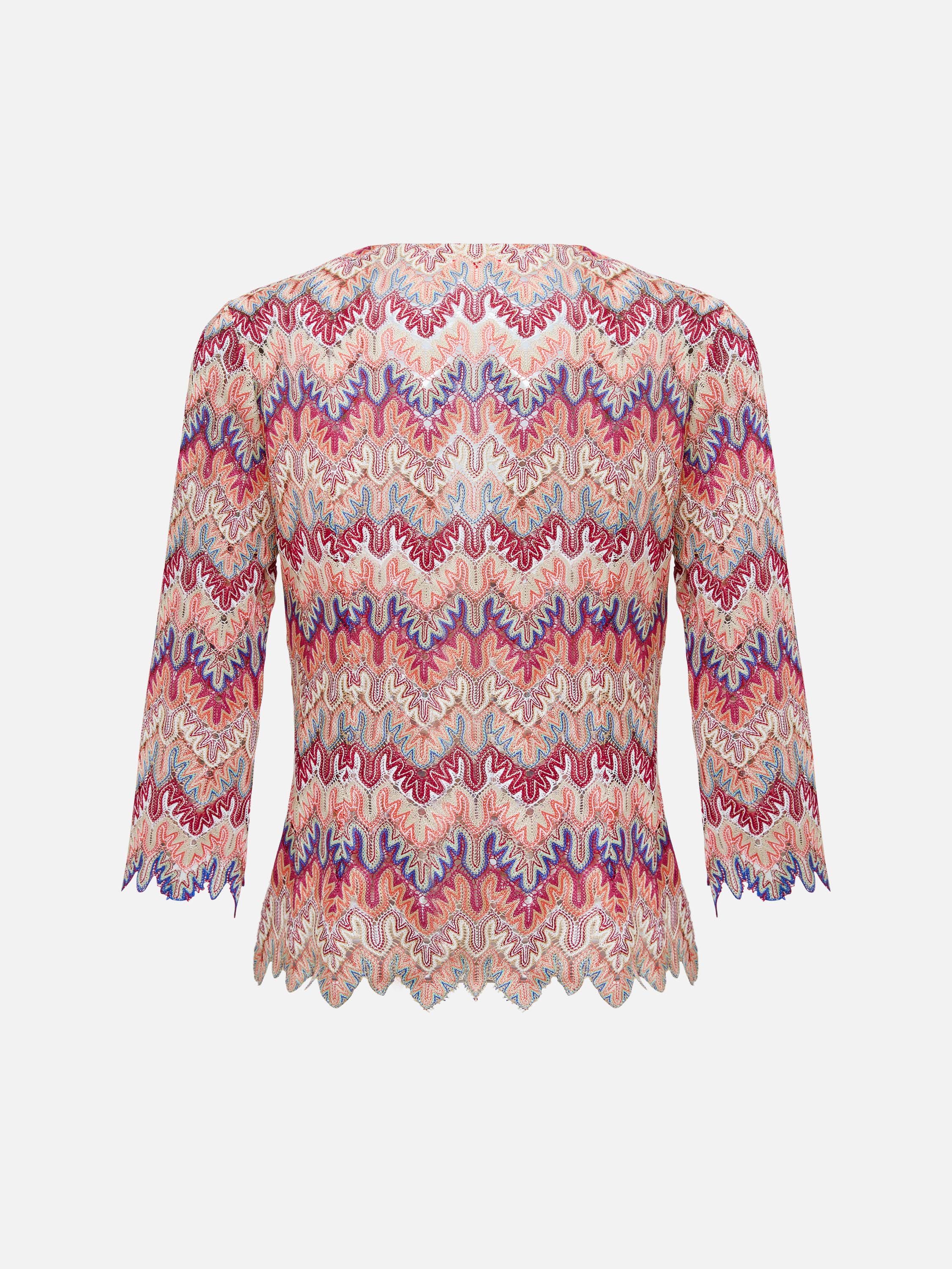 EP YAYING Multicolor Knit Sweater