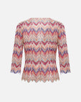 EP YAYING Multicolor Knit Sweater