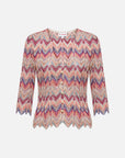 EP YAYING Multicolor Knit Sweater