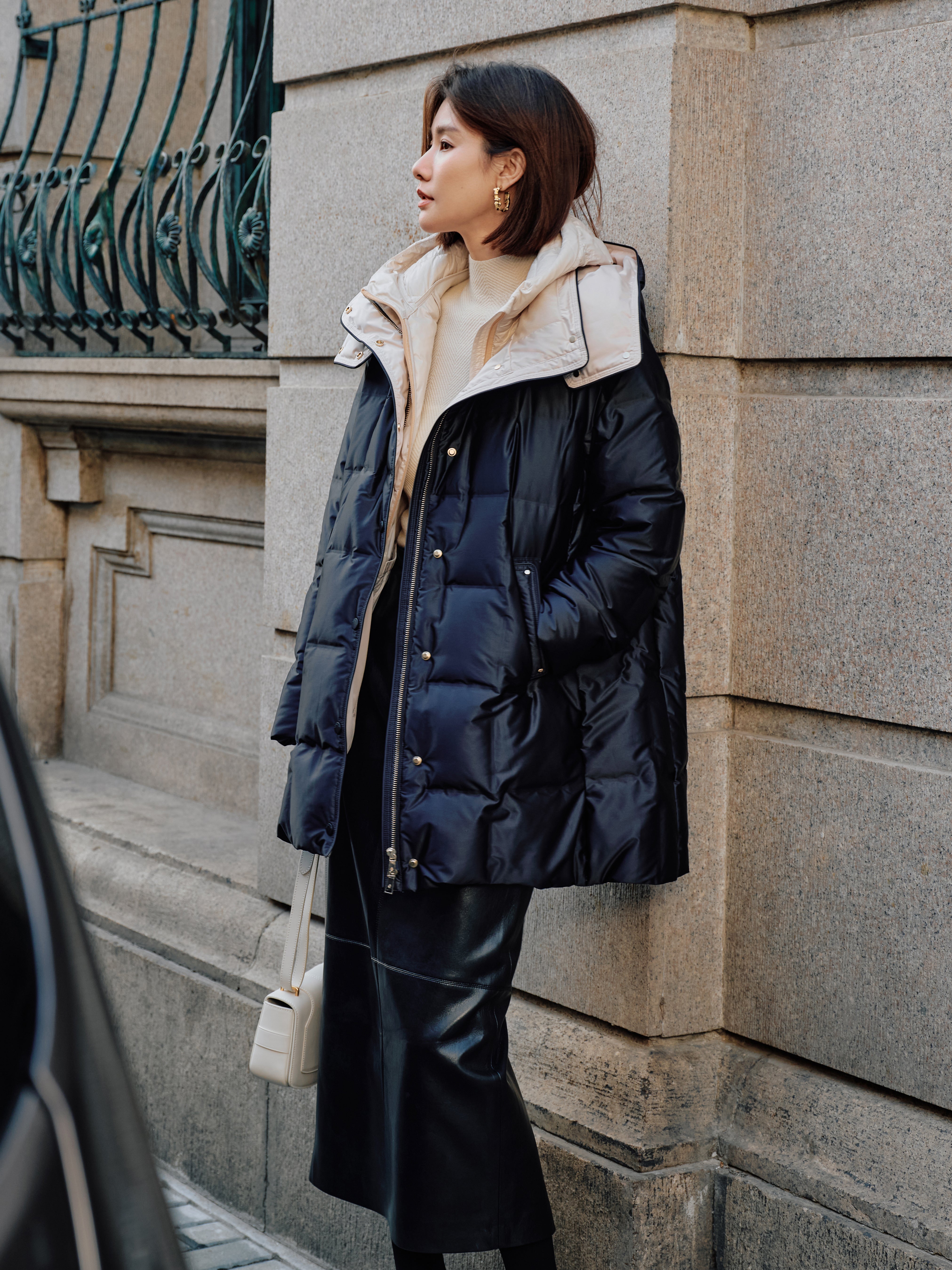 EP YAYING white goose down jacket