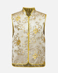 EP YAYING Gold Patterned Vest