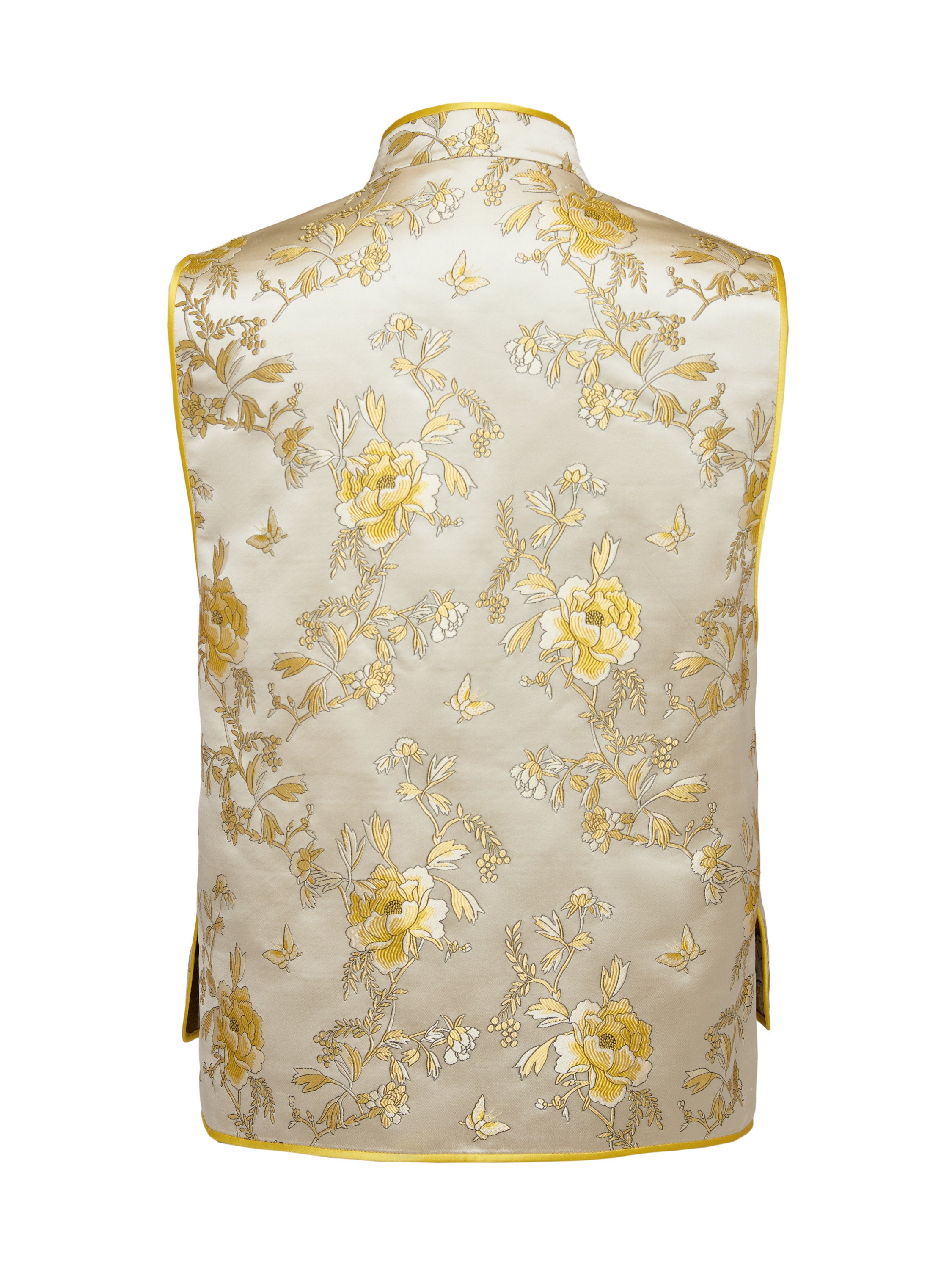 EP YAYING Gold Patterned Vest