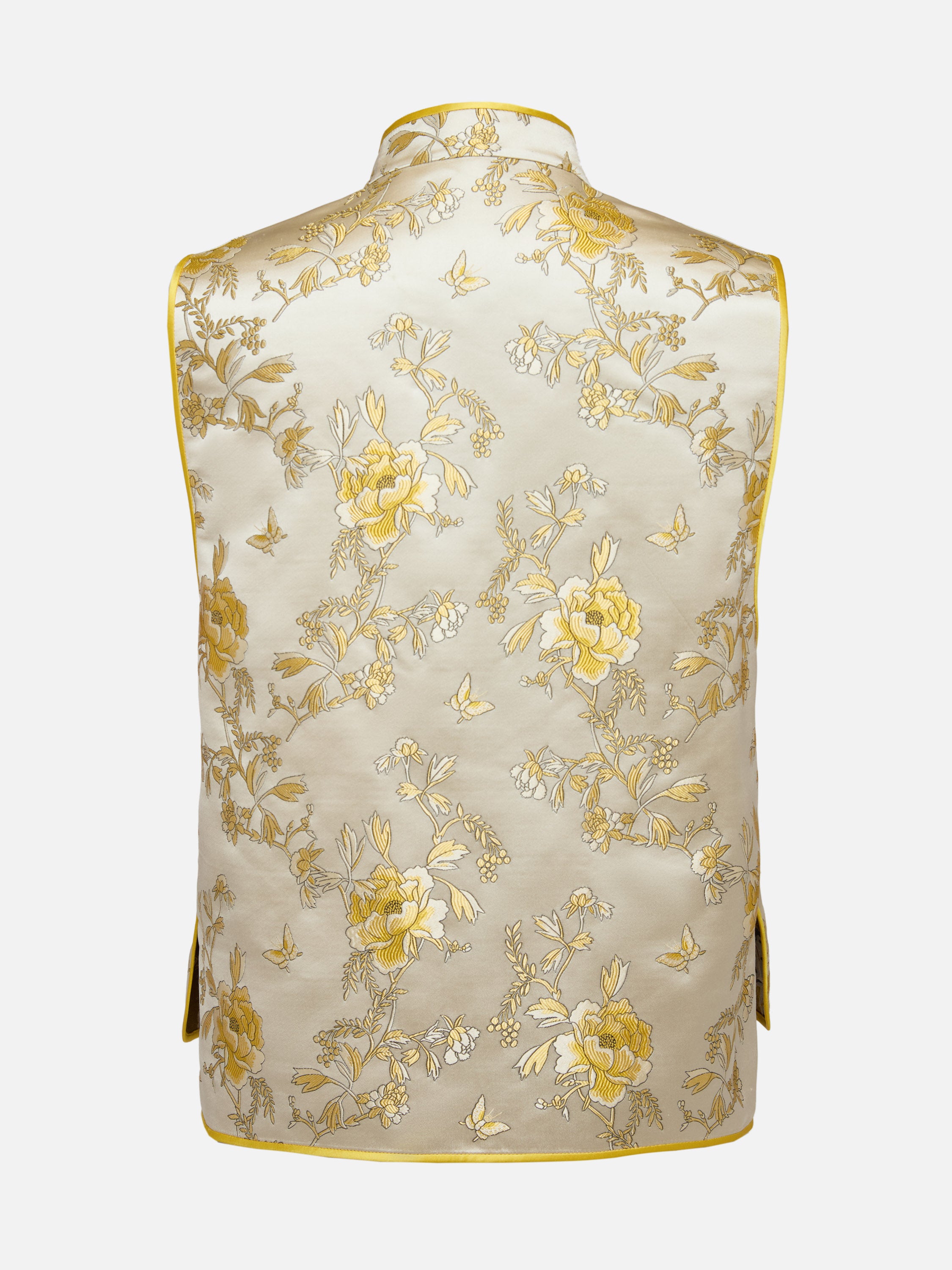 EP YAYING Gold Patterned Vest