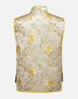EP YAYING Gold Patterned Vest
