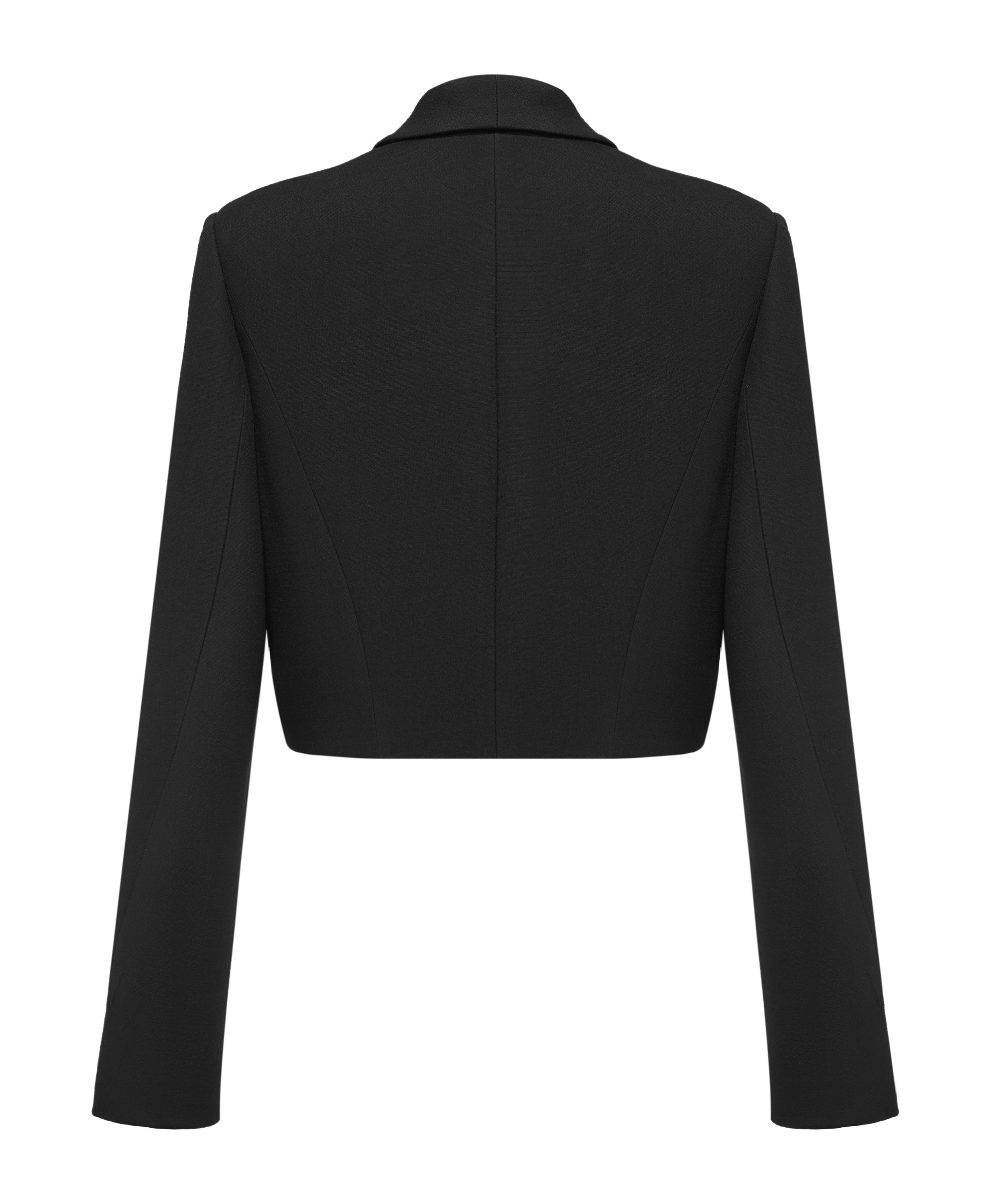 YAYING Black Cropped Jacket