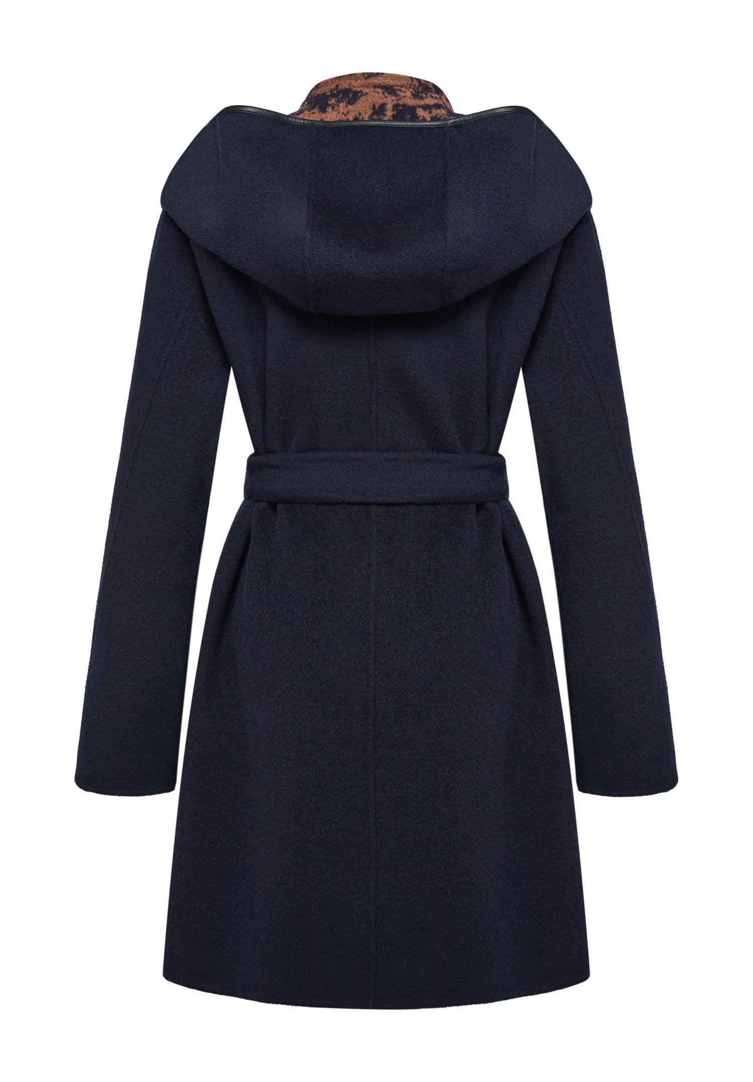 YAYING Silk and Wool Wrap Coat