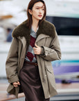 EP YAYING Wool Light Warm Parka