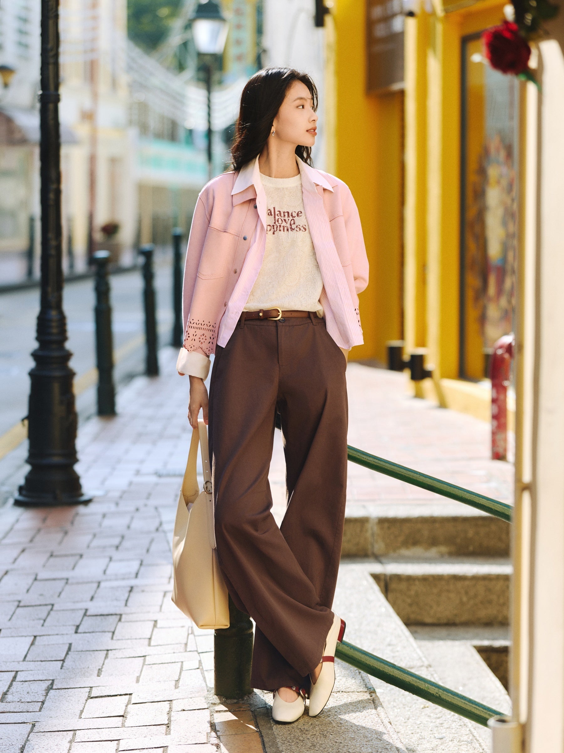 EP YAYING Cropped Jacket