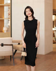 YAYING Acetic Acid Pleated Dress