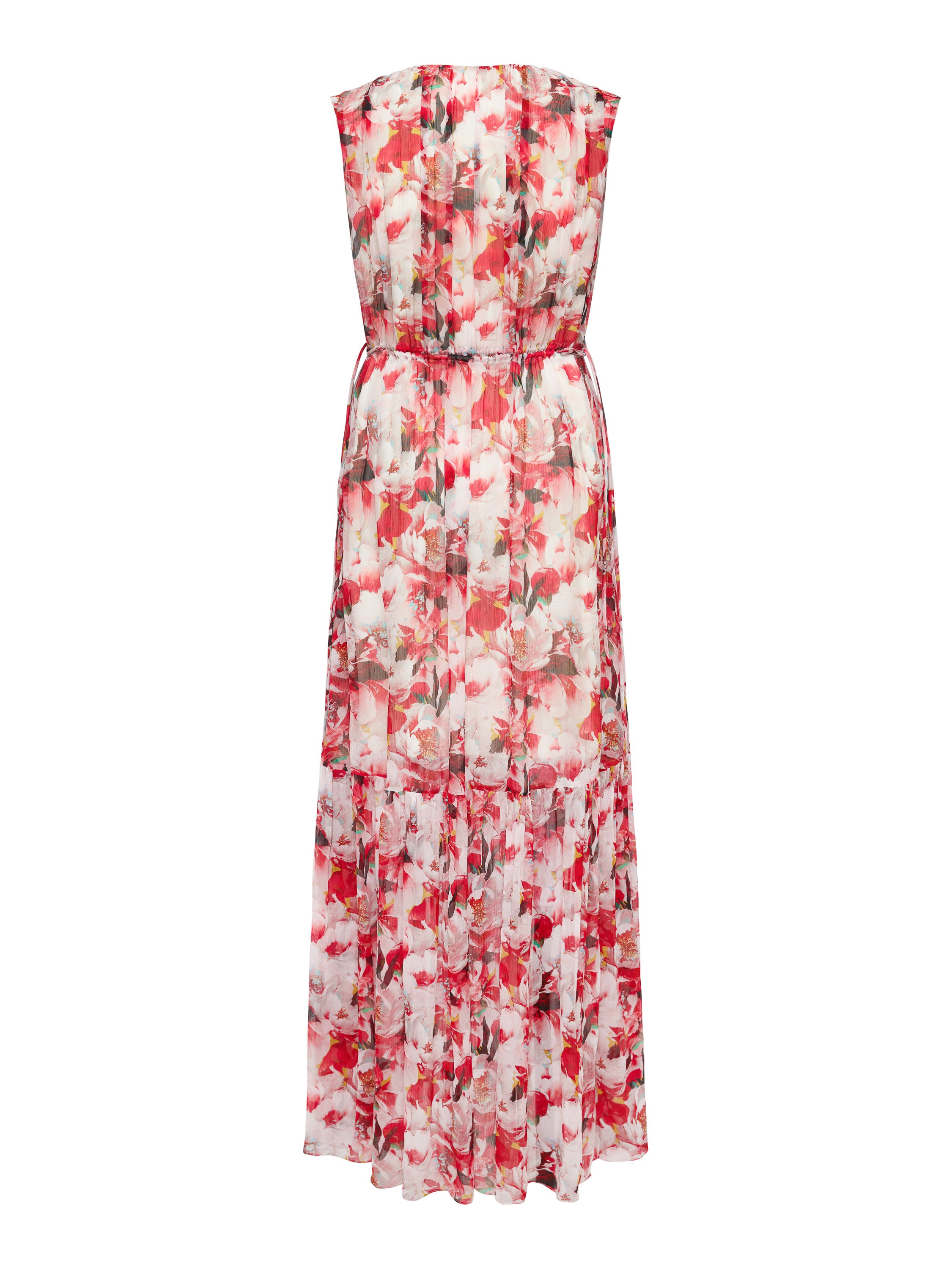 YAYING Red Printed Midi Dress