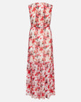 YAYING Red Printed Midi Dress