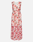 YAYING Red Printed Midi Dress