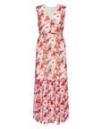 YAYING Red Printed Midi Dress
